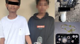 Polsek Kenjeran amankan tersangka beserta barang buktinya