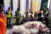 TNI Polri di Tulungagung amankan balon udara