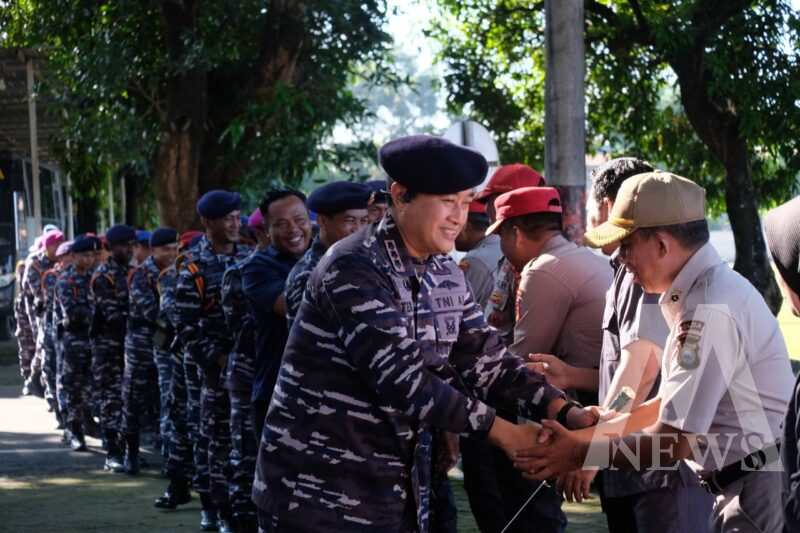 Komandan Satdik – 2 Kodiklatal Kolonel Laut (P) Teddy Barata kunjungi SPN Batua Polda Sulsel