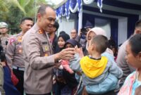 Kapolres Malang AKBP Putu Kholis Aryana berangkatkan peserta balik mudik gratis Lebaran 2024