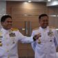 Dankodiklatal Letjen TNI Marinir Nur Alamsyah dampingi Kasal Laksamana TNI Dr. Muhammad Ali
