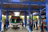 Polres Kediri antisipasi arus balik mudik