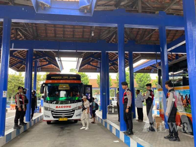 Polres Kediri antisipasi arus balik mudik