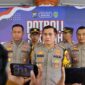 Kapolres Nganjuk AKBP Muhammad didampingi PJU Polres Nganjuk