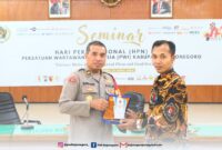 Polres Bojonegoro terima piagam penghargaan dari PWI Bojonegoro
