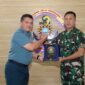 Dankodiklatal Letjen TNI Marinir Nur Alamsyah Terima Courtessy Call Kadiskesal Laksma TNI Dwi Adang Iskandar