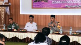 Kapolres Magetan AKBP Satria Permana di acara Dialog Lintas Agama