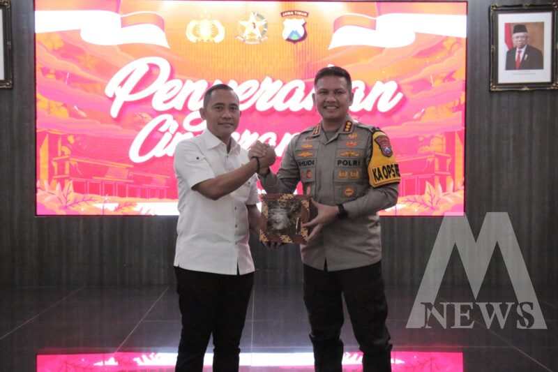 Kapolresta Malang Kota Kombespol Budi Hermanto terima kunjungan Serdik Sespimti Polri Dikreg ke-33 TA 2024