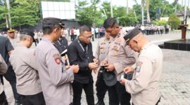 Tim Bidpropam Polda Jatim lakukan Gaktiblin di Polres Nganjuk