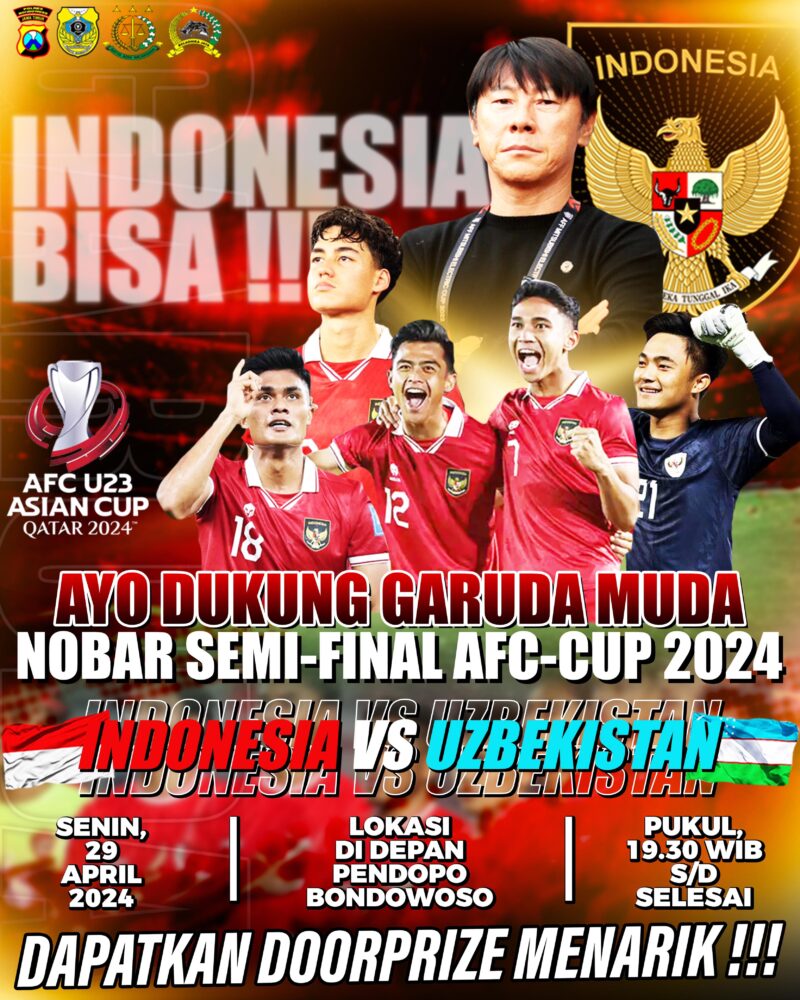Nobar Akbar Timnas Indonesia vs Uzbekistan