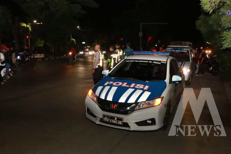 Polres Tanjung Perak Gelar Patroli Skala Besar