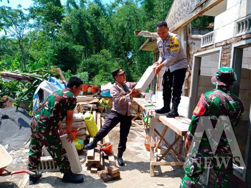 Polres Malang Bersama TNI Bedah Rutilahu
