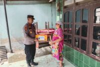 Polres Tulungagung beri Bansos ke warga terdampak bencana alam