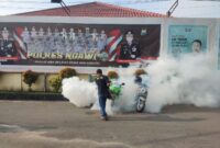 Sidokkes Polres Ngawi lakukan Fooging