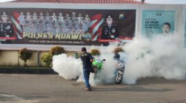 Sidokkes Polres Ngawi lakukan Fooging