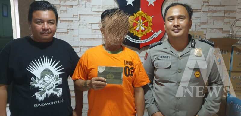 Polsek Krembangan amankan tersangka beserta barang buktinya