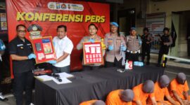 Kapolres Tulungagung AKBP Teuku Arsya Khadafi ungkap kasus narkotika