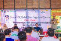 Kapolres Lumajang AKBP Mohammad Zainur Rofik beri sambutan