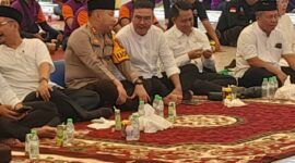 Kapolres Pasuruan AKBP Teddy Chandra Gelar Sholawatan dan Do’a Bersama Forkopimda