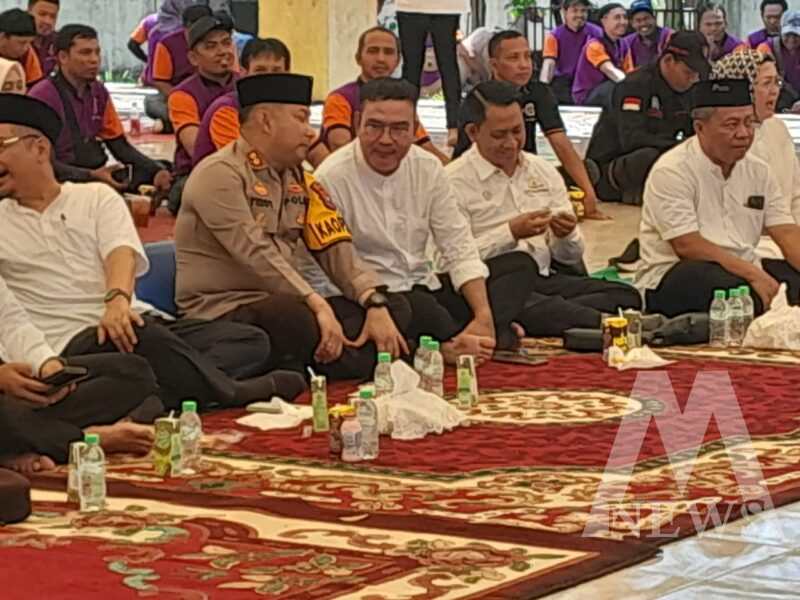 Kapolres Pasuruan AKBP Teddy Chandra Gelar Sholawatan dan Do’a Bersama Forkopimda