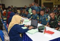 Peringati Hardikal ke-78, Antap dan Siswa TNI AL donorkan darah