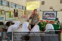 Satbinmas Polres Bojonegoro sosialisasi ke SDN Semanding