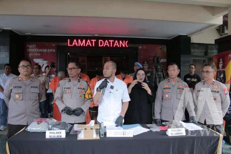 Polisi tangkap komplotan curanmor beserta barang buktinya