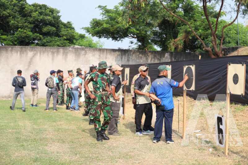 Lomba menembak Pistol dan Airsoft Gun peringati Hardikal 2024