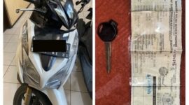 Polsek Semampir tangkap pelaku Curanmor beserta barang buktinya