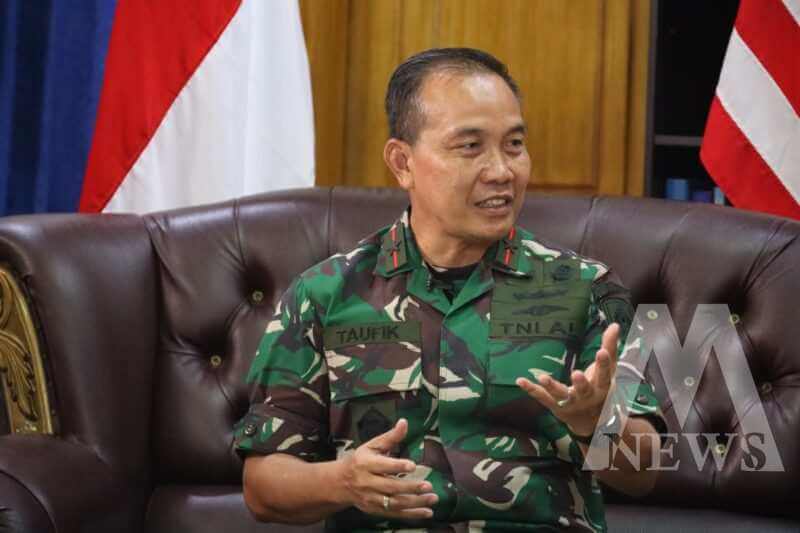 Dankodikdukum Laksma TNI Dr. Taufik Arief
