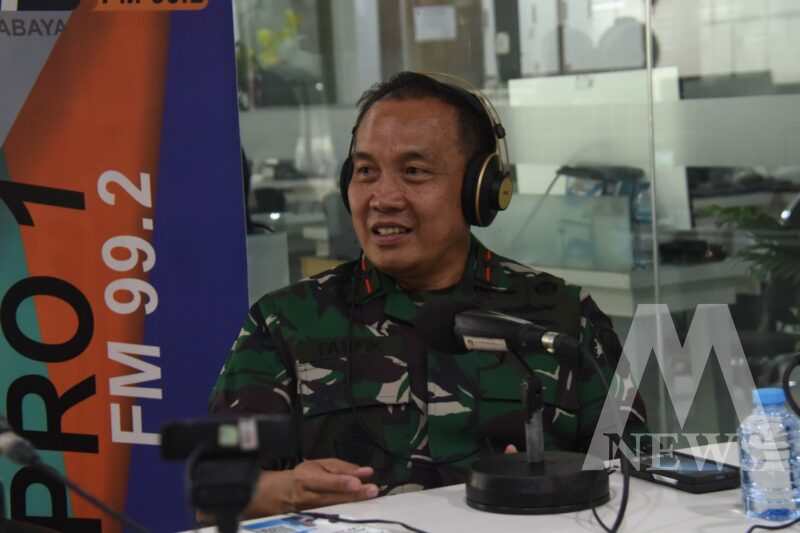 Dankodikdukum Kodiklatal Laksma TNI Dr. Taufik Arief