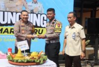 Kapolres Pasuruan AKBP Teddy Chandra resmikan samsat Smart Thru