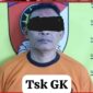 Tersangka diamankan Polisi beserta barang buktinya
