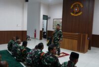 Satdik - 1 Kodiklatal gelar doa bersama