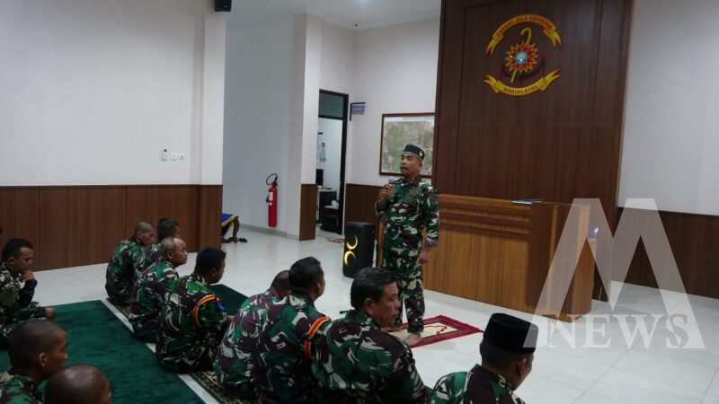 Satdik - 1 Kodiklatal gelar doa bersama