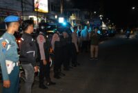 Polres Pelabuhan Tanjung Perak gelar patroli skala besar