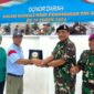 Peringati Hari Pendidikan TNI AL ke-78, Satdik 3 Kodiklatal Sorong Gelar Donor Darah