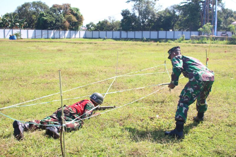 Siswa Satdik- 2 Kodiklatal di Hardikal 2024 Lomba PBB dan Ketangkasan Estafet