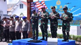 Dankodiklatal Letjen TNI Marinir Nur Alamsyah lepas Prajurit Jalasena longmarch