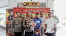 Polisi tangkap tersangka beserta barang buktinya