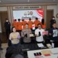 Satreskrim Polrestabes Surabaya tangkap 7 pelaku beserta barang buktinya