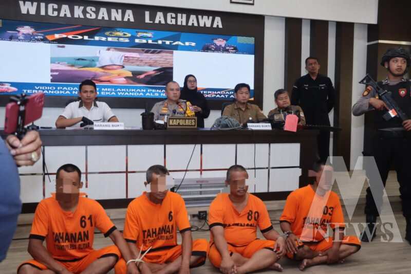 Polisi tangkap Sindikat Pembalakan Liar beserta barang buktinya