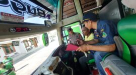 Satlantas Polres Pasuruan Kota gelar rampcheck bus umum