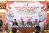 Kapolres Bojonegoro AKBP Mario Prahatinto gelar Cangkruan Kamtibmas