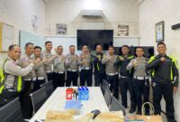 Personil Satlantas Polresta Malang Kota