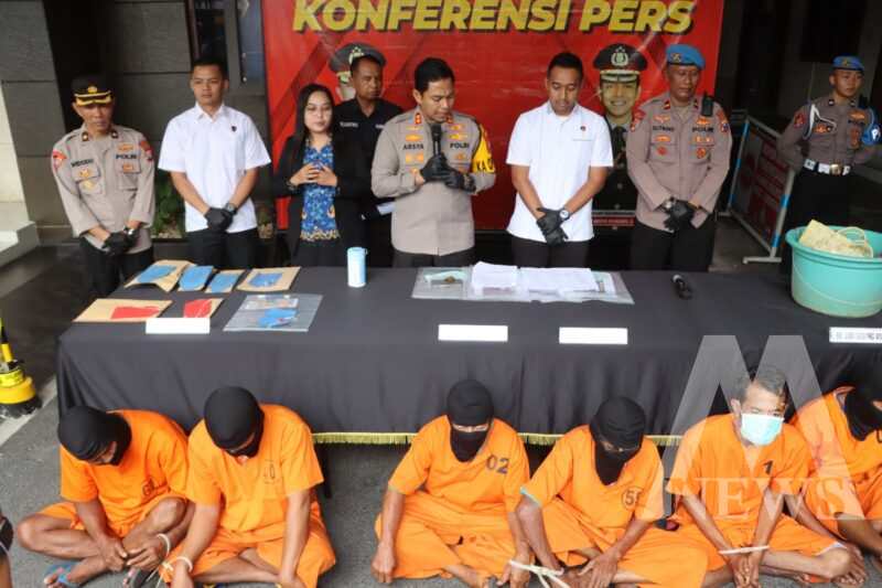 Polres Tulungagung amankan tersangka Judi Online beserta barang buktinya
