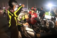 Satlantas Polres Pacitan Gelar Razia Balap Liar dan Patroli Cipkon