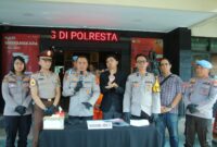 Polresta Malang Kota tangkap tersangka beserta barang buktinya