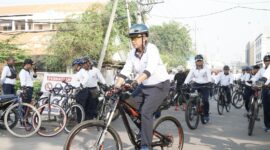 Dankodiklatal Letjen TNI Marinir Nur Alamsyah saat Fun Bike