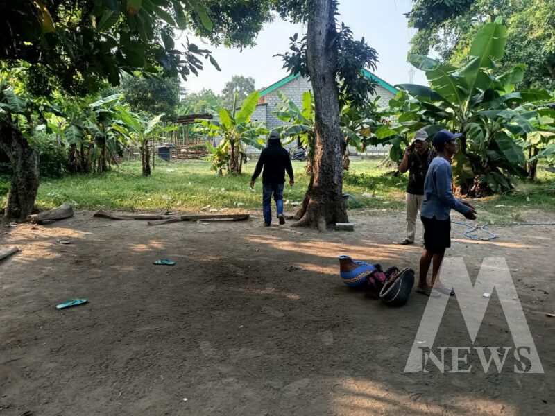 Personil Polres Nganjuk gerebek tempat Judi Sabung Ayam